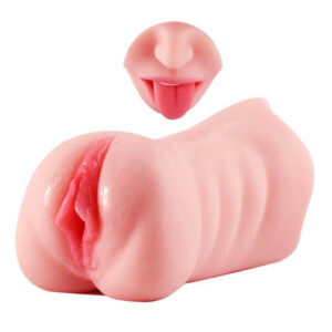 Funtoys Oral And Vaginal Silicone Masturbator