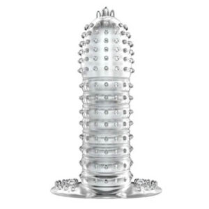 Funtoyz Clear Studded Penis Sleeve